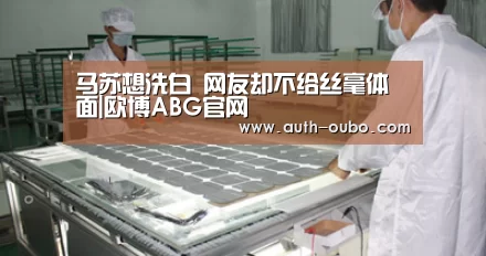 马苏想洗白 网友却不给丝毫体面|欧博ABG官网(图4) 欧博ABG游戏平台